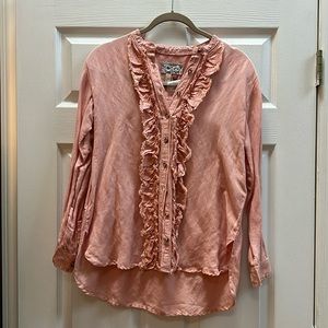 Anthropology - Pilcro brand XS shirt from. Coral color. NWT